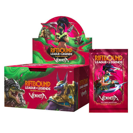 Riftbound Vendetta Booster Display