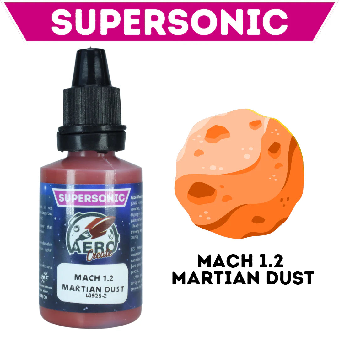 AEROCREATE - SUPERSONIC MARTIAN DUST