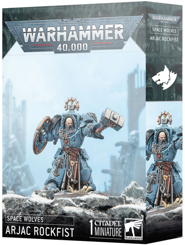 WARHAMMER 40.000: SPACE WOLVES ARJAC ROCKFIST