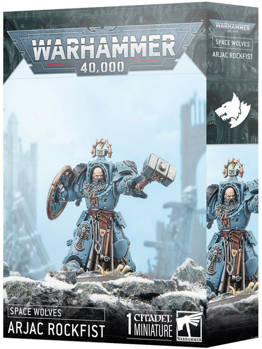 WARHAMMER 40.000: SPACE WOLVES ARJAC ROCKFIST