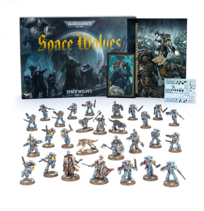 WARHAMMER 40.000 SPACE WOLVES ARMY SET (ENGLISH)