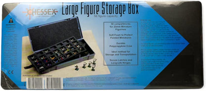 CHESSEX - LARGE FIGURE STORAGE BOX x56