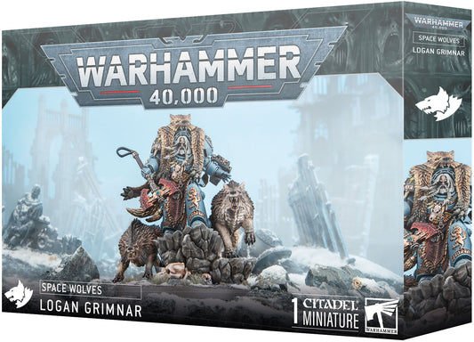 WARHAMMER 40.000: SPACE WOLVES LOGAN GRIMNAR