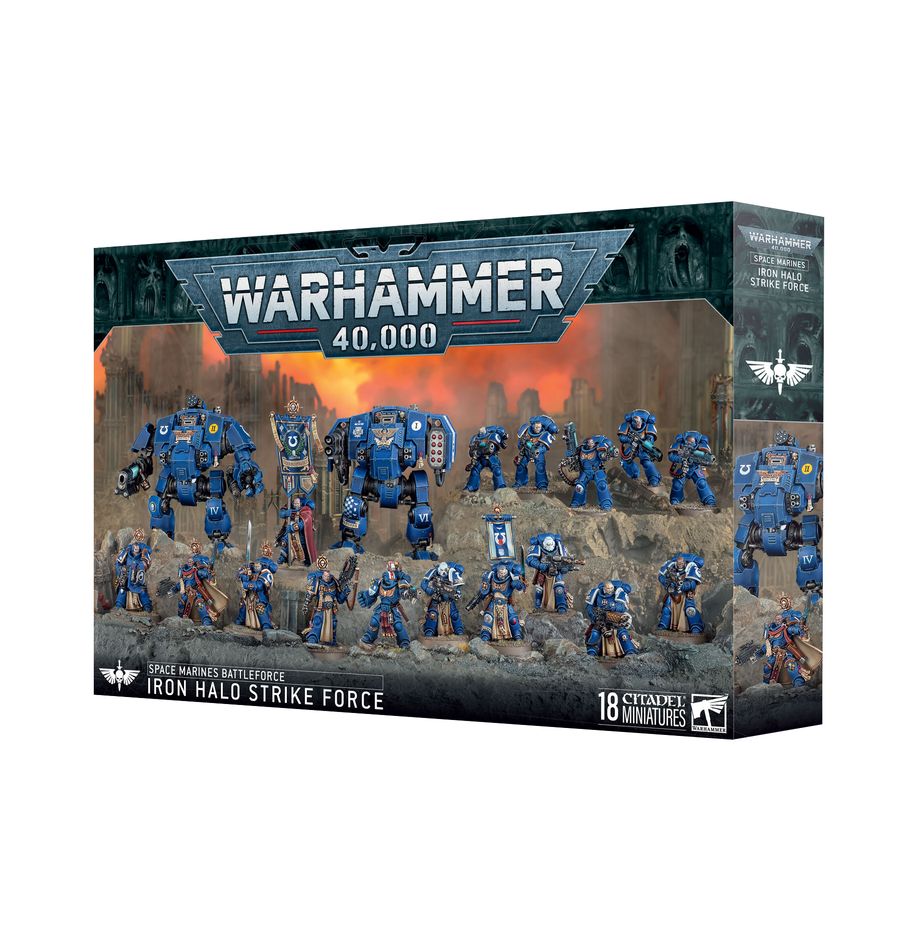 WH: SPACE MARINES BATTLEFORCE IRON HALO STRIKE FORCE