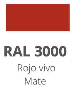 AEROCREATE - RAL 3000 ROJO VIVO