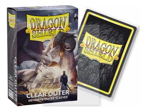 Dragon Shield Card Sleeves OUTER CLEAR x 100