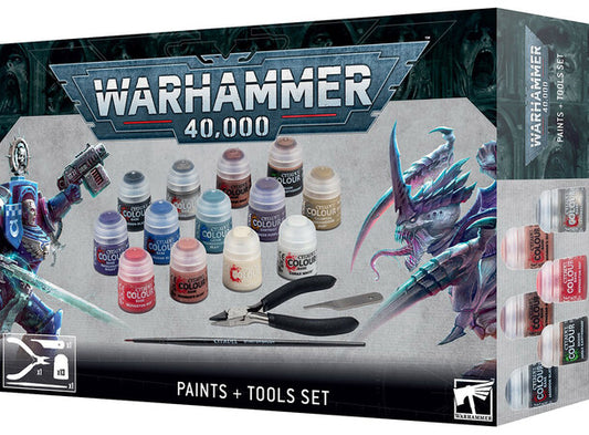 WH 40K: PAINTS + TOOL SET