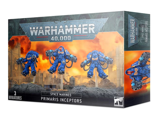 WARHAMMER 40.000 SPACE MARINES PRIMARIS INCEPTORS