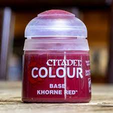 CC-BASE KHORNE RED