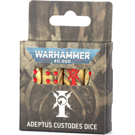 WARHAMMER 40000: ADEPTUS CUSTODES DICE