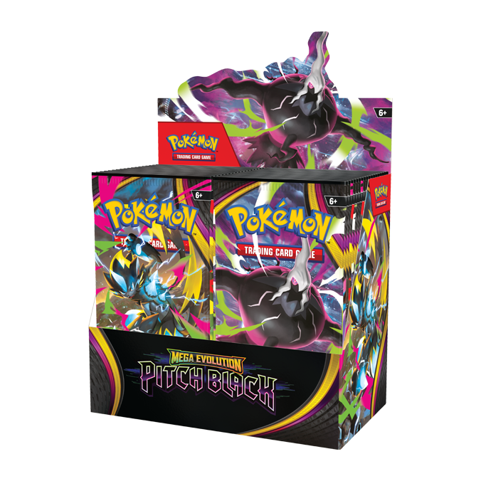 Pokemon Pitch Black Booster Display