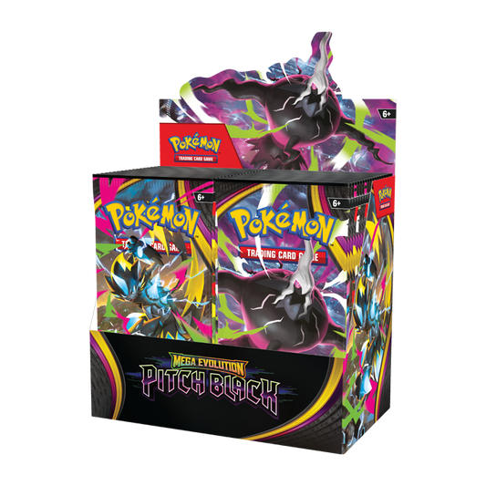 Pokemon Pitch Black Booster Display