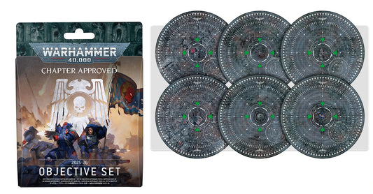 WARHAMMER 40.000 CHAPTER APPROVED: OBJECTIVES SET 2025-26