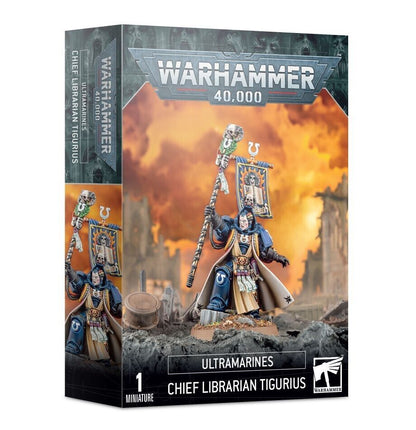 WH: ULTRAMARINES CHIEF LIBRARIAN TIGURIUS