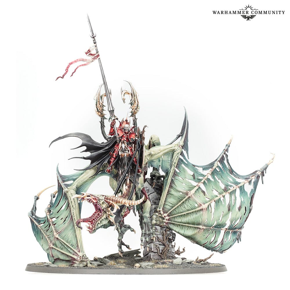 WARHAMMER AGE OF SIGMAR: PRINCE VHORDRAI LORD/CRIMSON KEEP