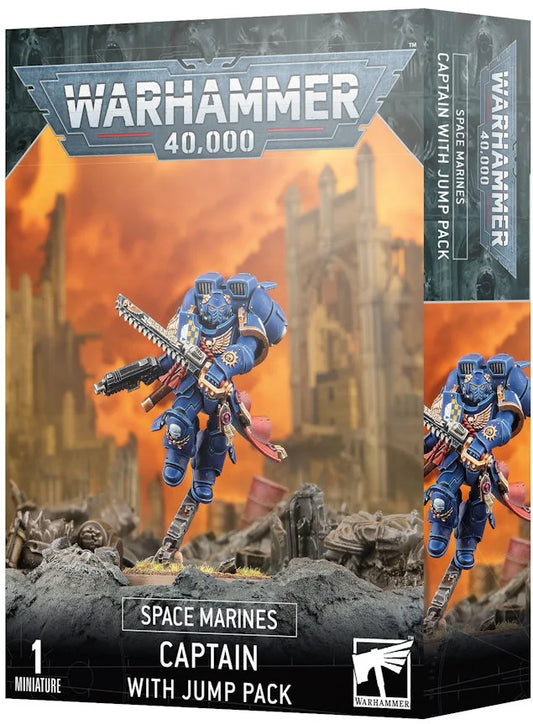 SPACE MARINES: CAPTAIN WITH JUMP PACK