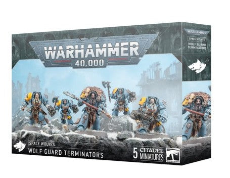 WARHAMMER 40000: SPACE WOLVES WOLF GUARD TERMINATORS
